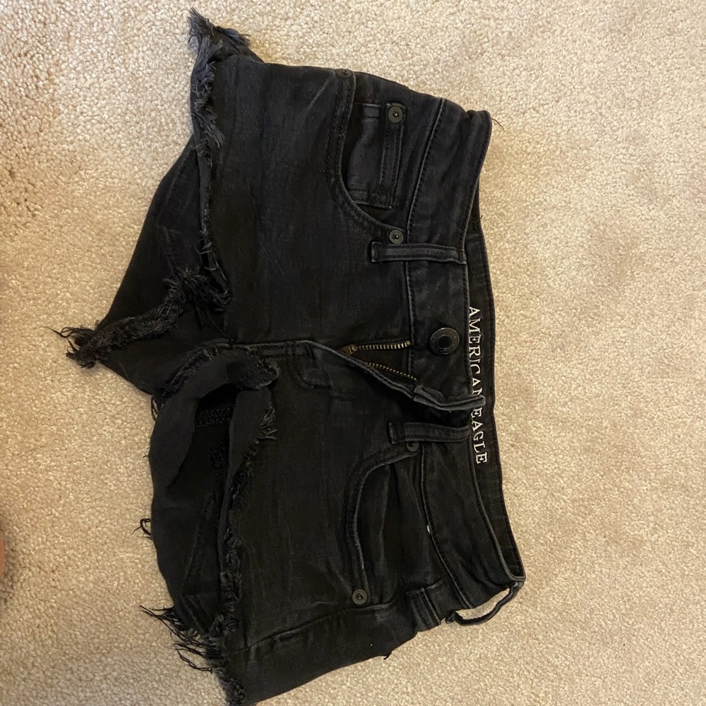 Black American Eagle shorts